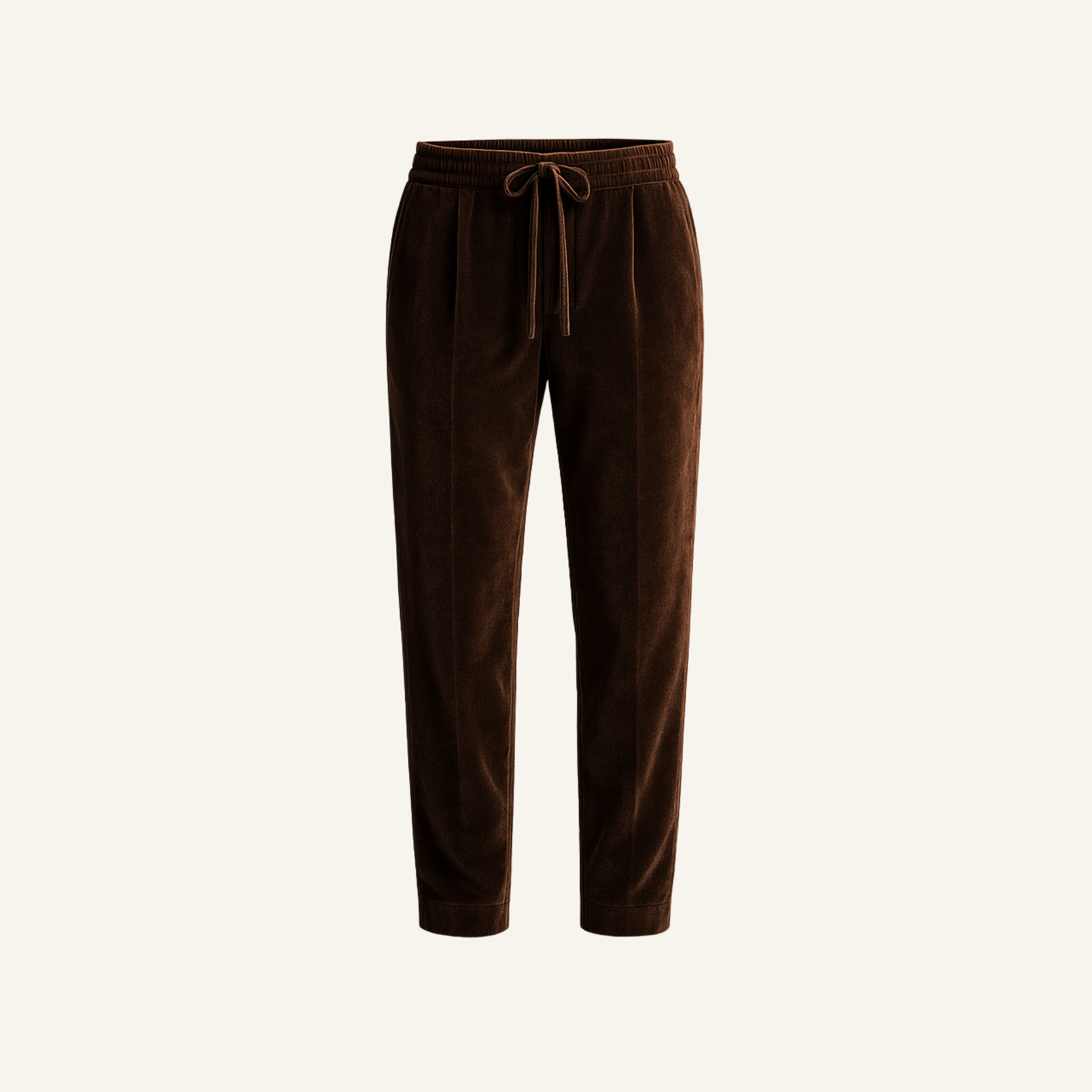 Espresso Velvet Lounge Trousers