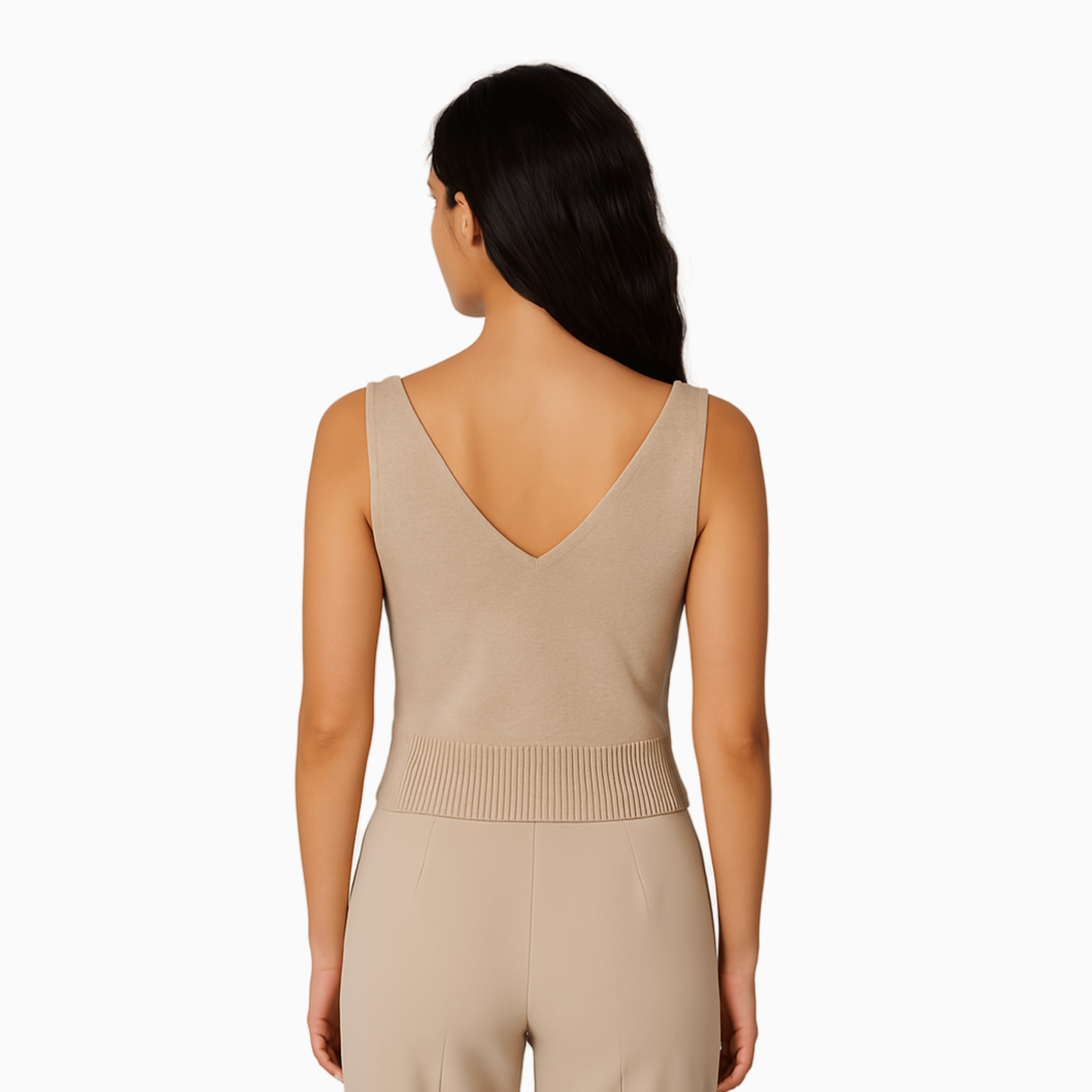 Double V Tank Top - Tailored Mone