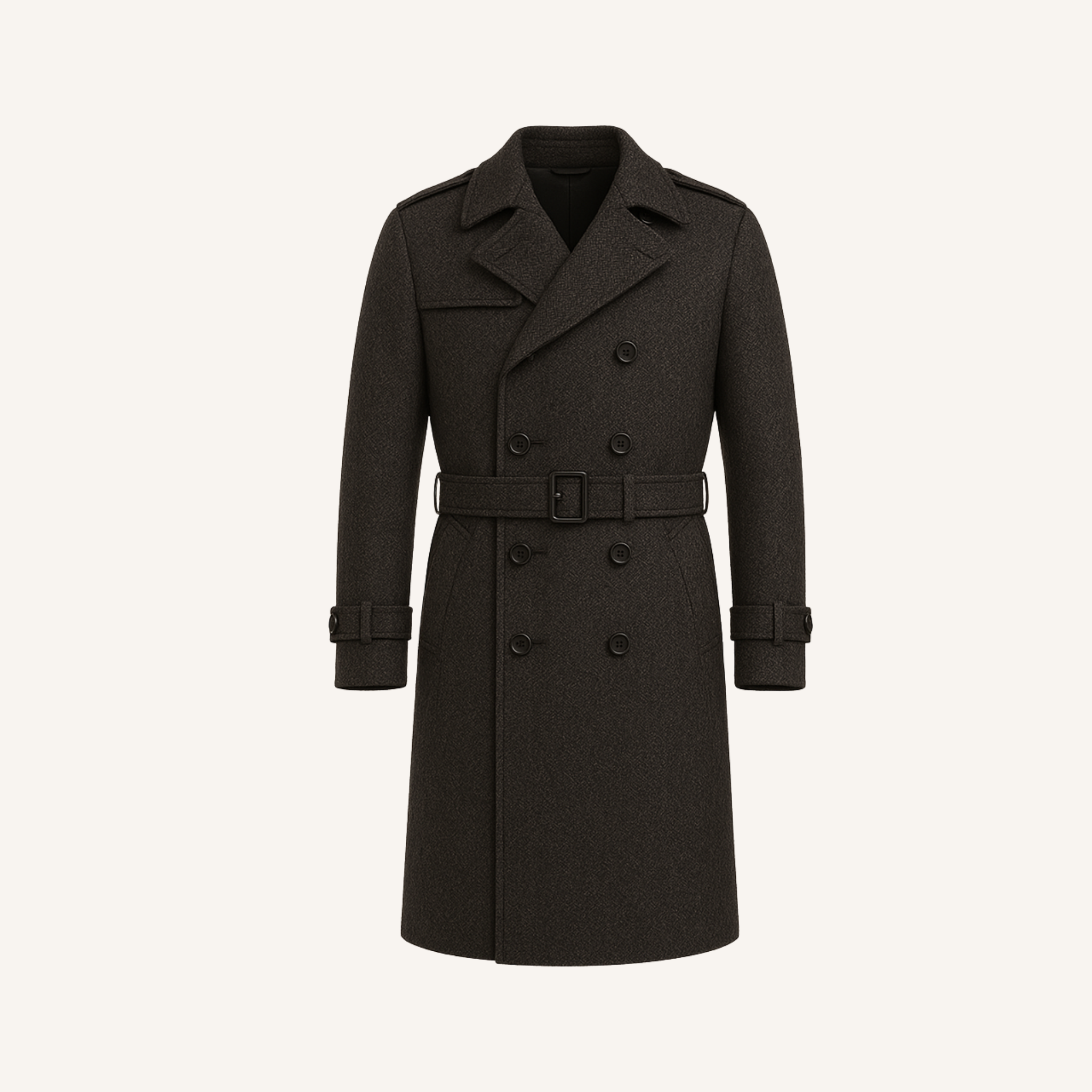 Harris Tweed Trench Coat