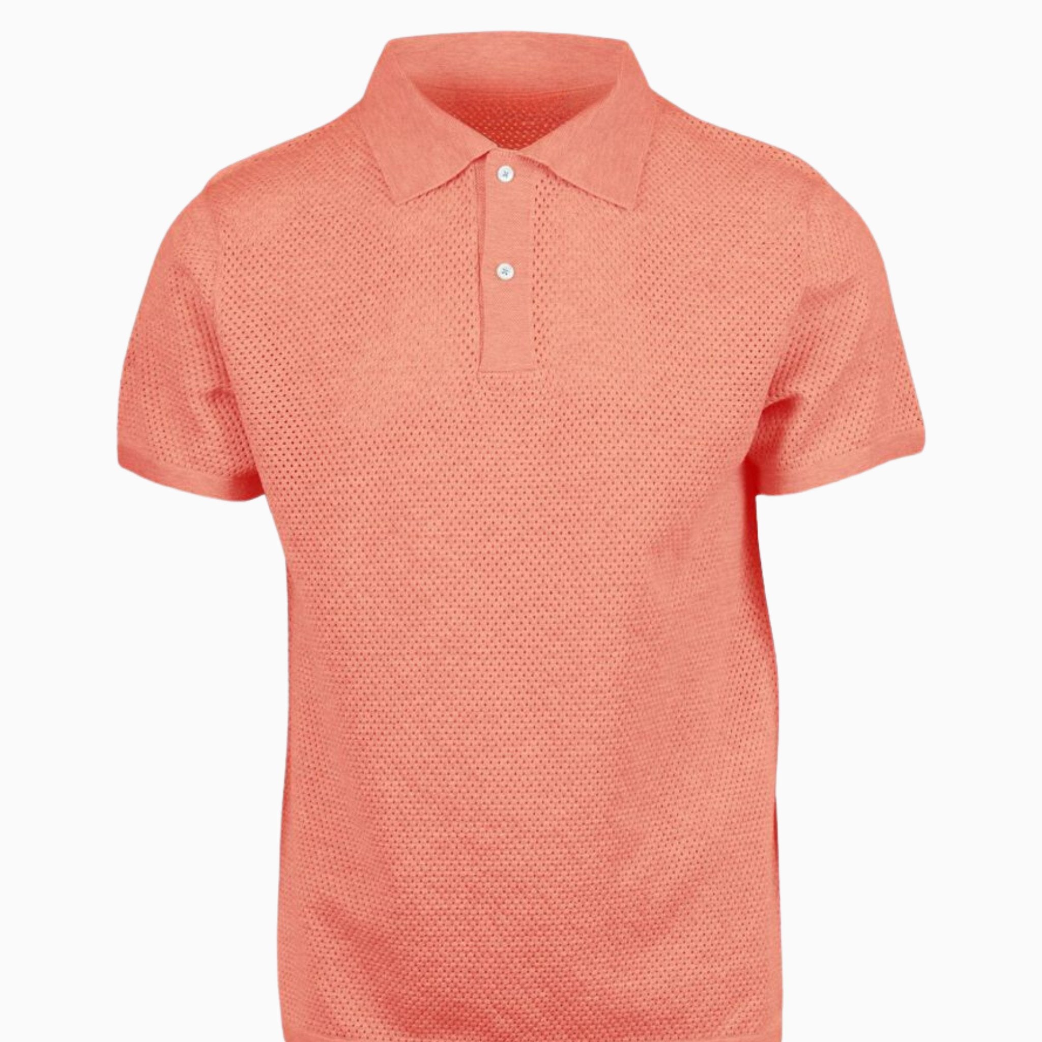 Mesh Polo Shirt - Tailored Mone