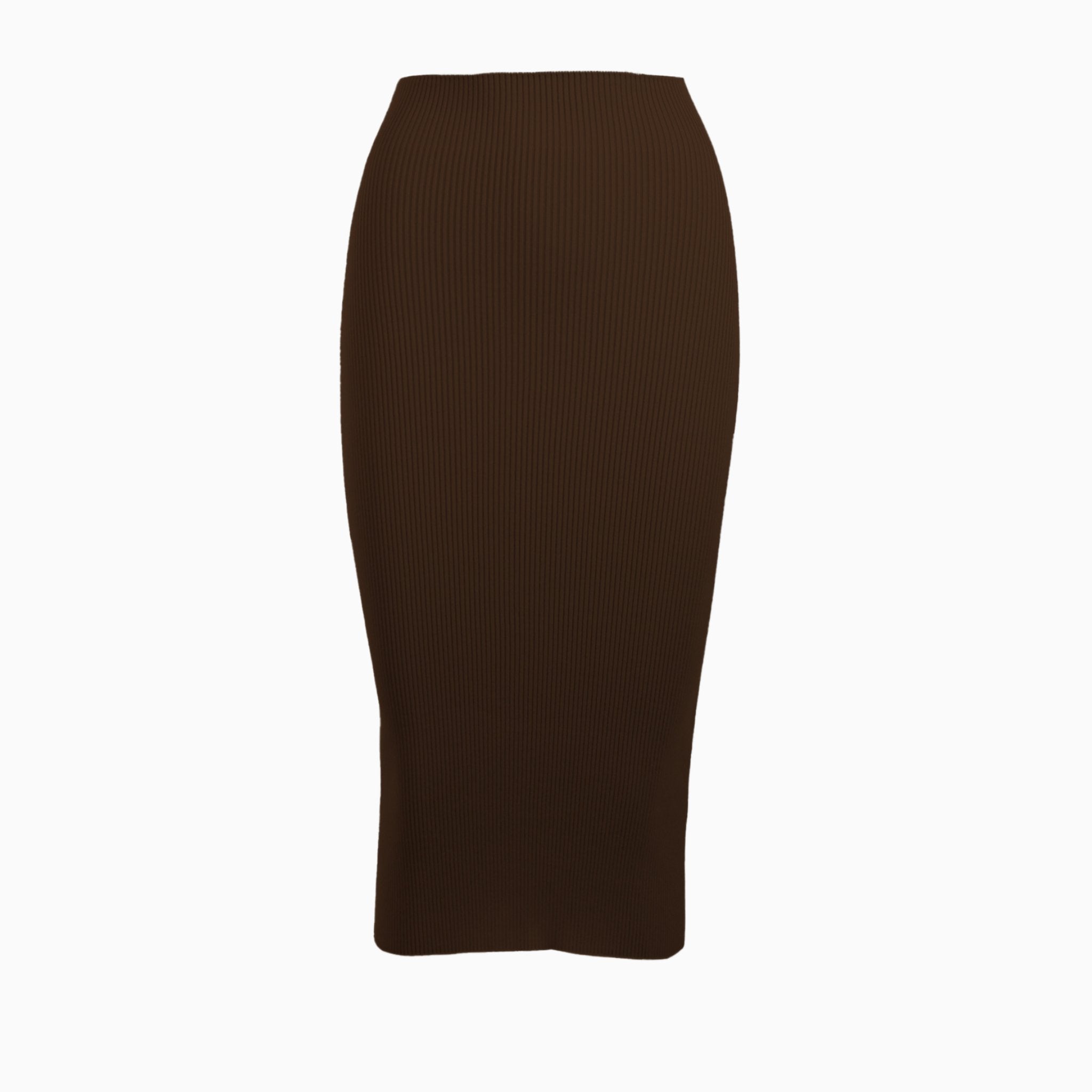 Midi Pencil Skirt - Tailored Mone