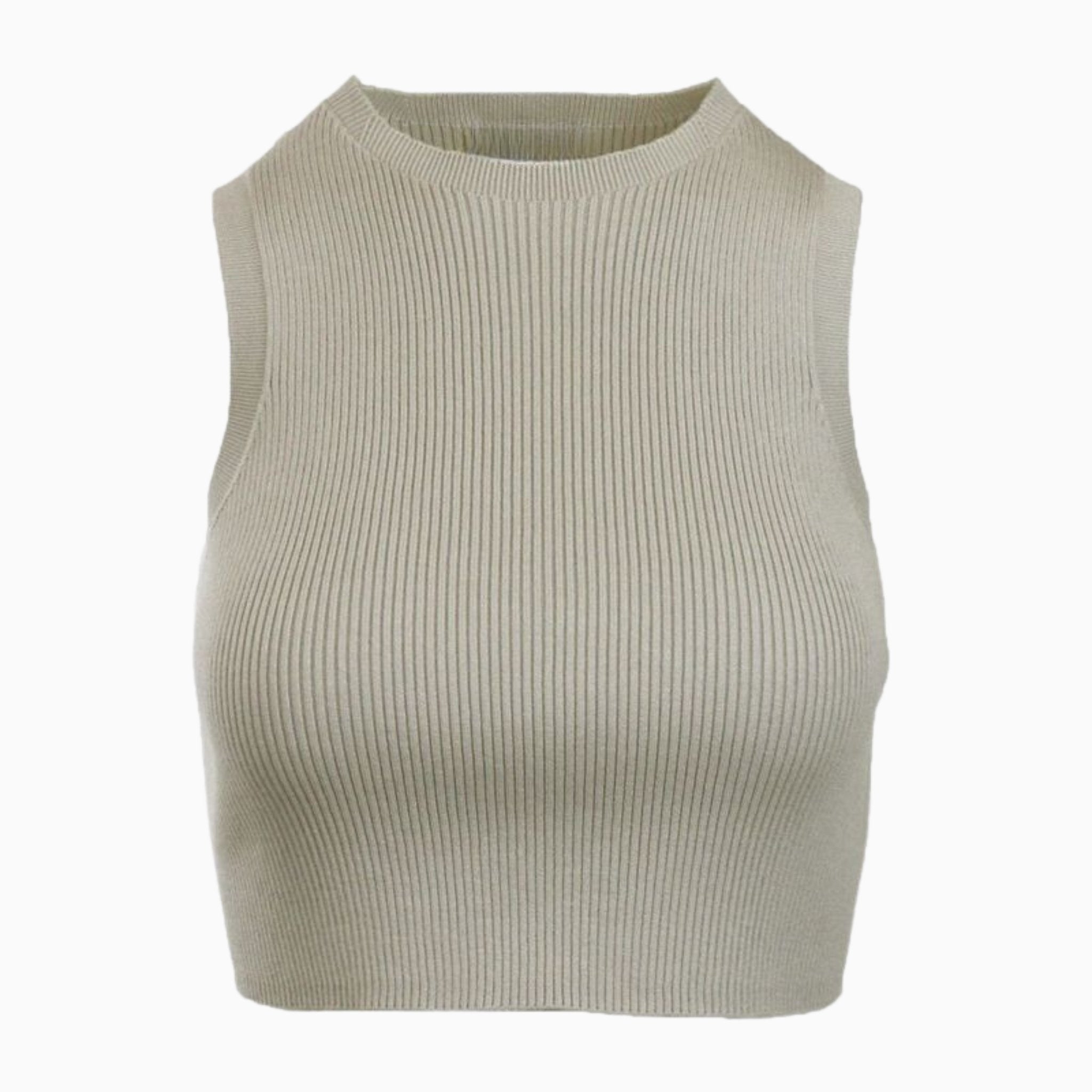 Ribbed crop top - Tailored Mone