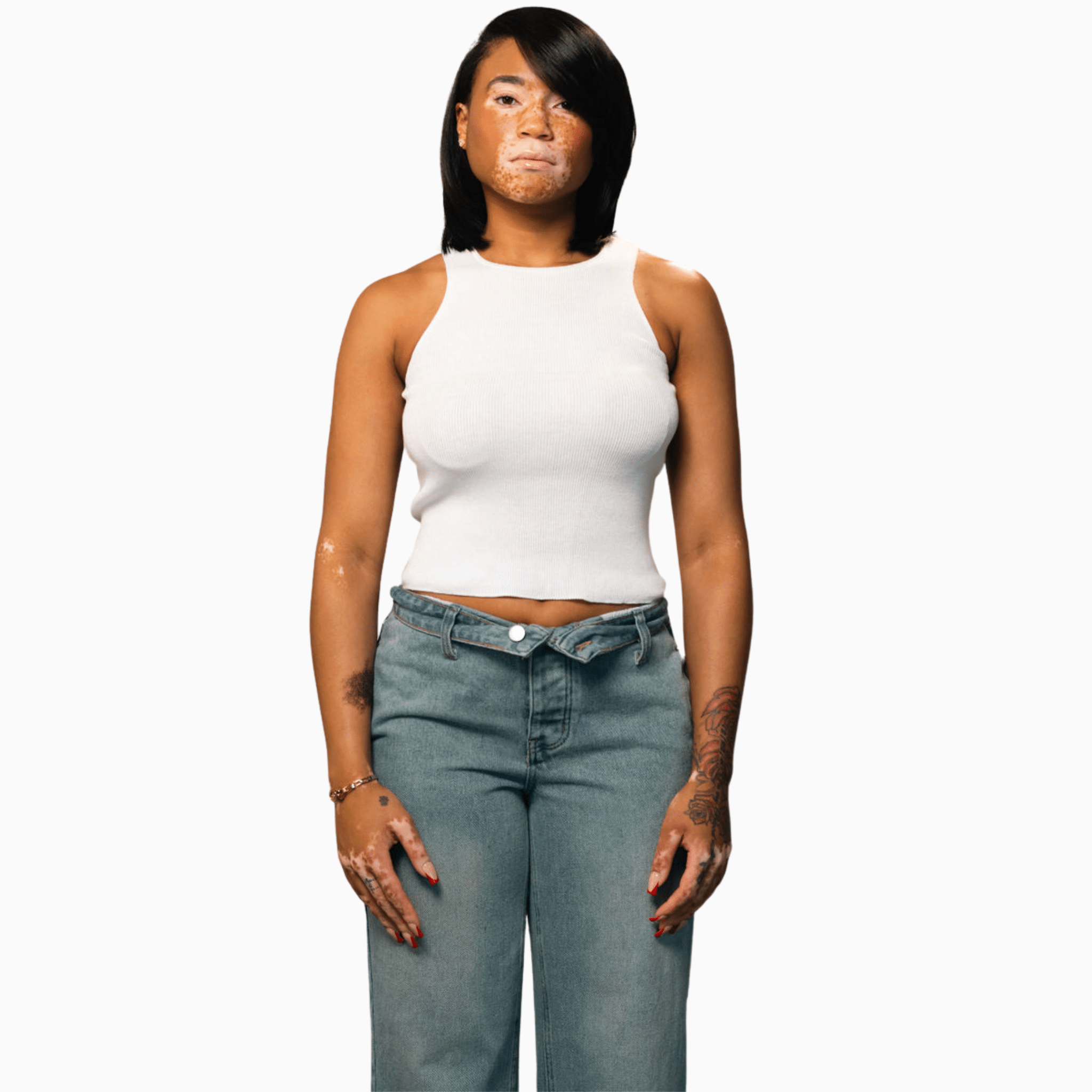 Ribbed Knit Tank - Tailored Mone