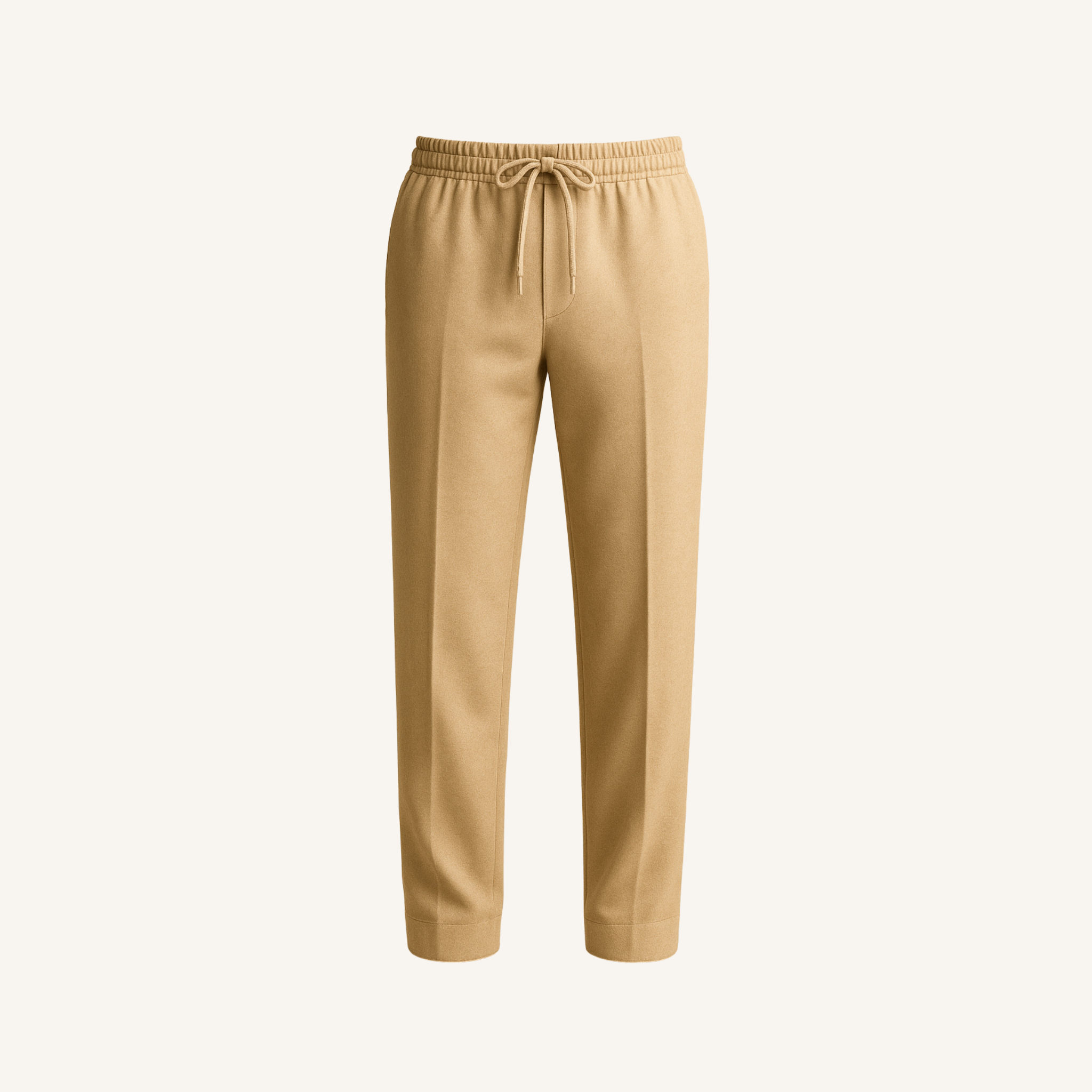 Tan Cashmere Lounge Trousers
