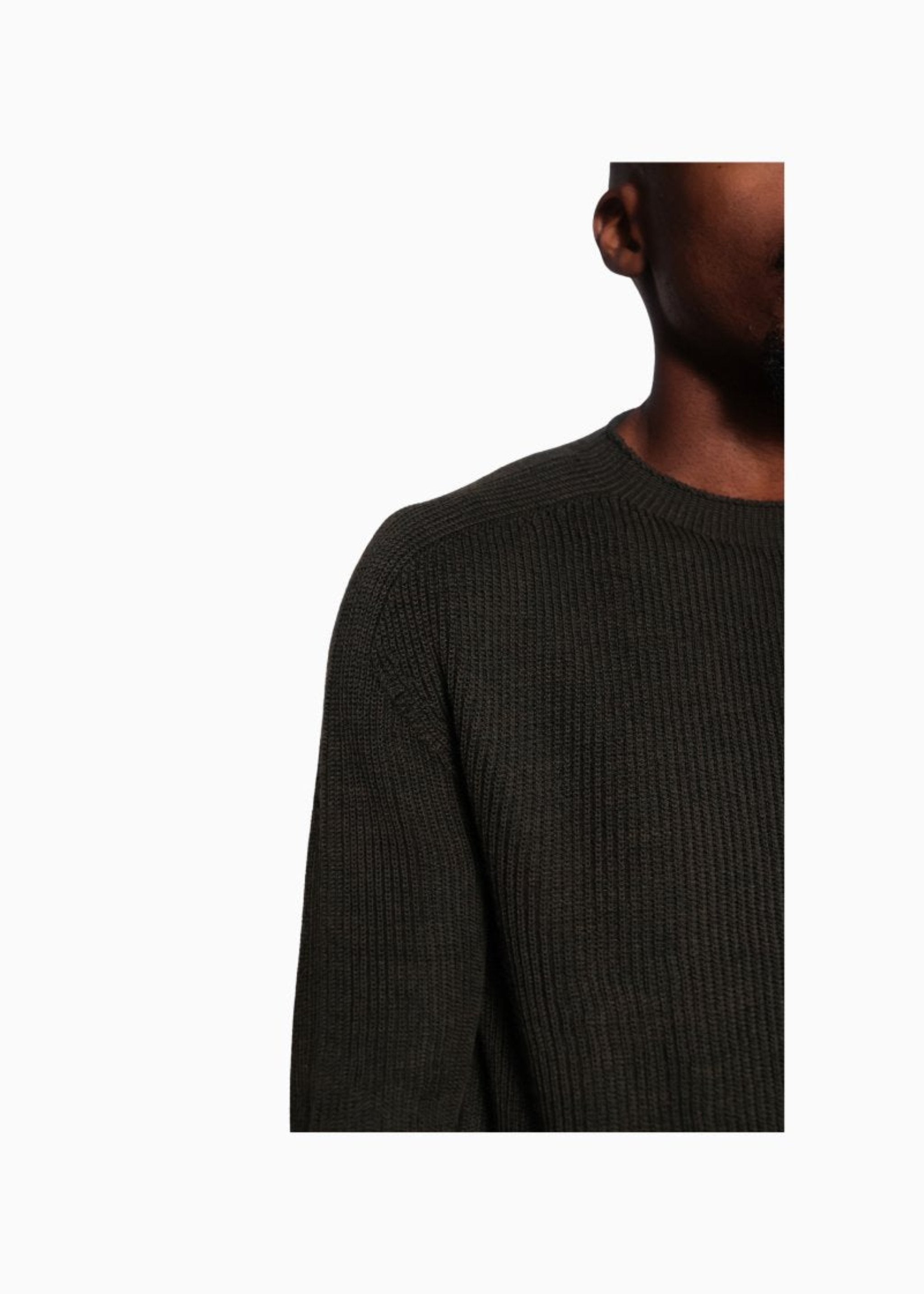 Forest Green Crew Neck Jumper - TailoredMone